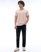 Slim Fit Stretch Cotton Jeans - Black