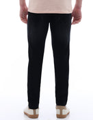 Slim Fit Stretch Cotton Jeans - Black