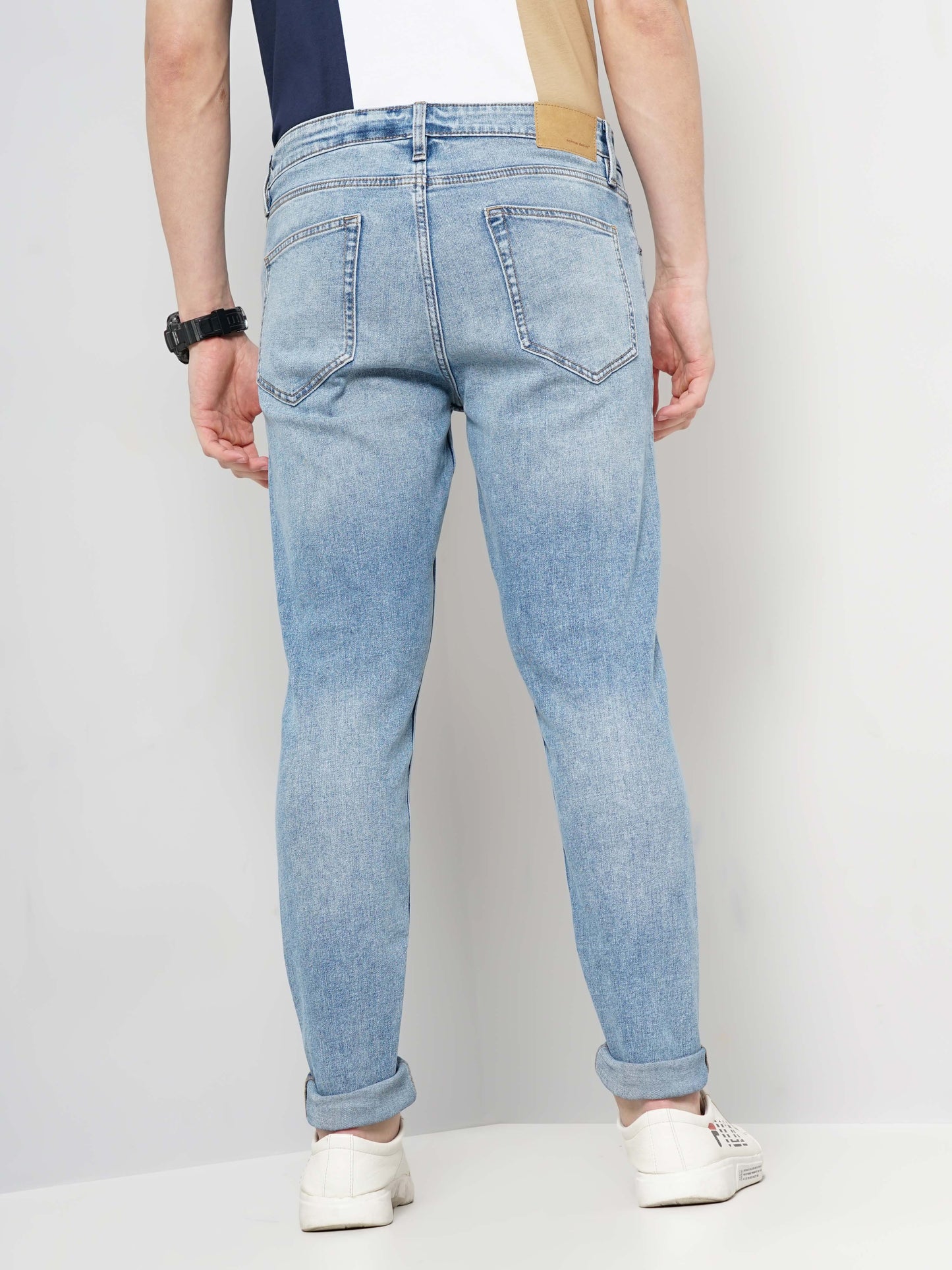 Celio* Cotton Skinny Fit Blue Jean