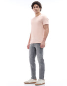 Slim Fit Stretch Cotton Jeans - Grey