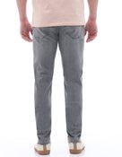 Slim Fit Stretch Cotton Jeans - Grey