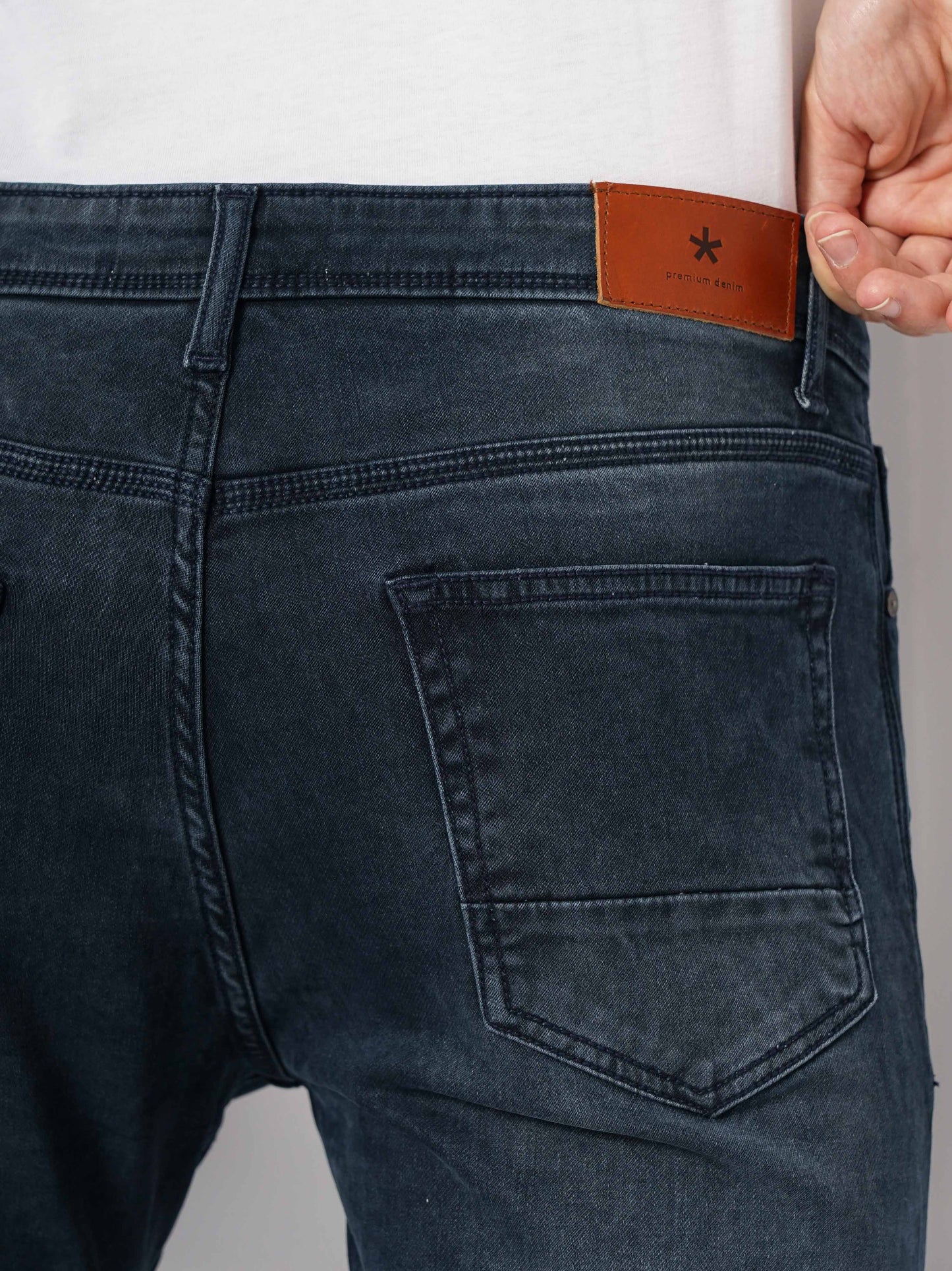 Celio* Cotton Slim Fit Blue Jean