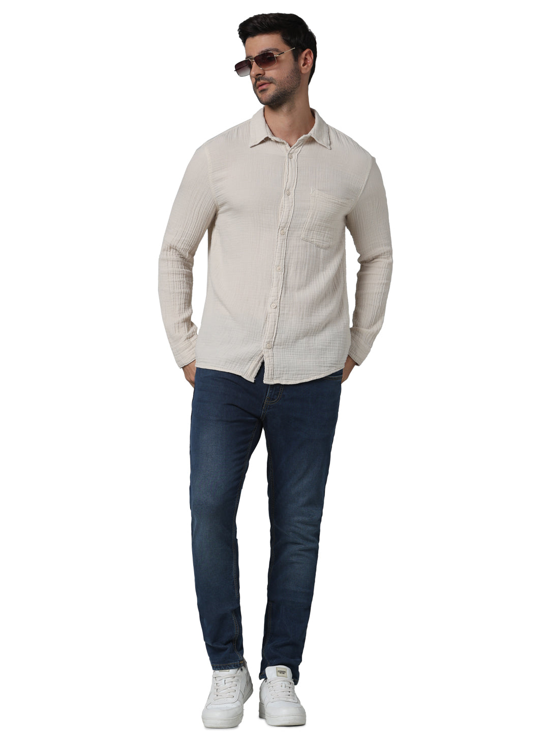 Celio* Cotton Slim Fit Blue Jean