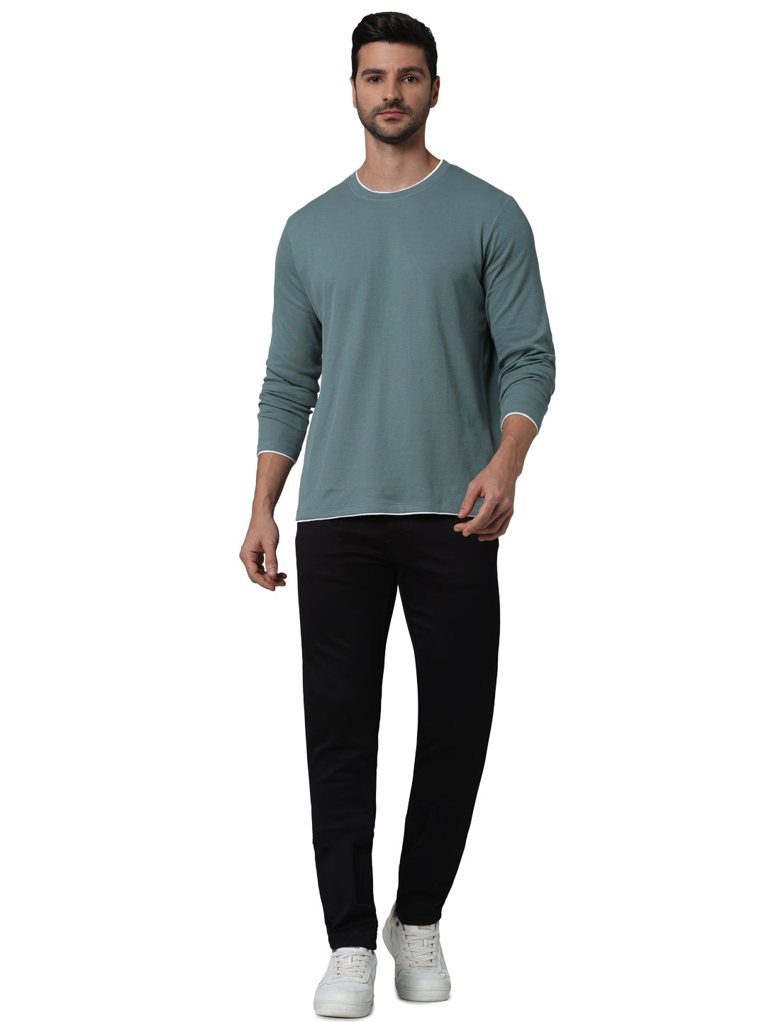 Celio* Cotton Slim Fit Black Jean