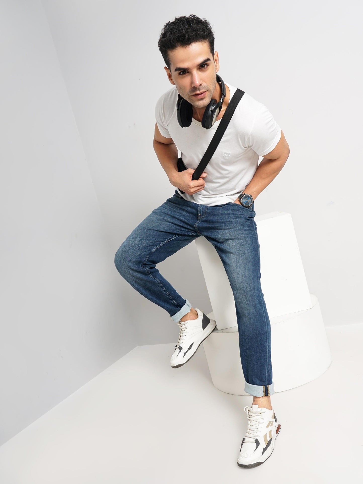 Celio* Cotton Slim Fit Blue Jean