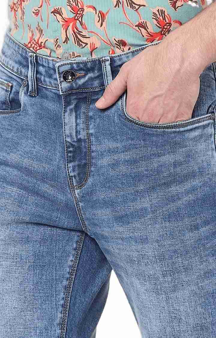 Celio* Cotton Slim Fit Blue Jean