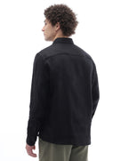 Regular Fit 100% Linen T-Shirt - Black