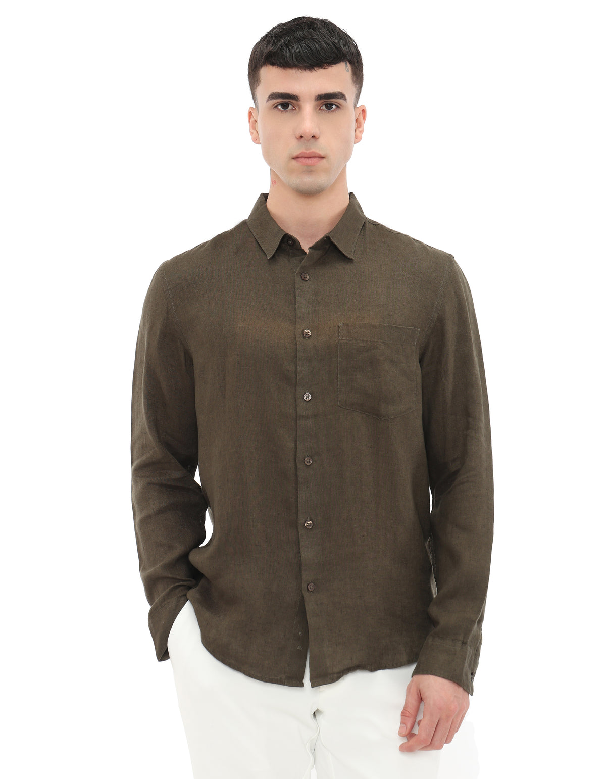 Regular Fit Shirt - Dark Green