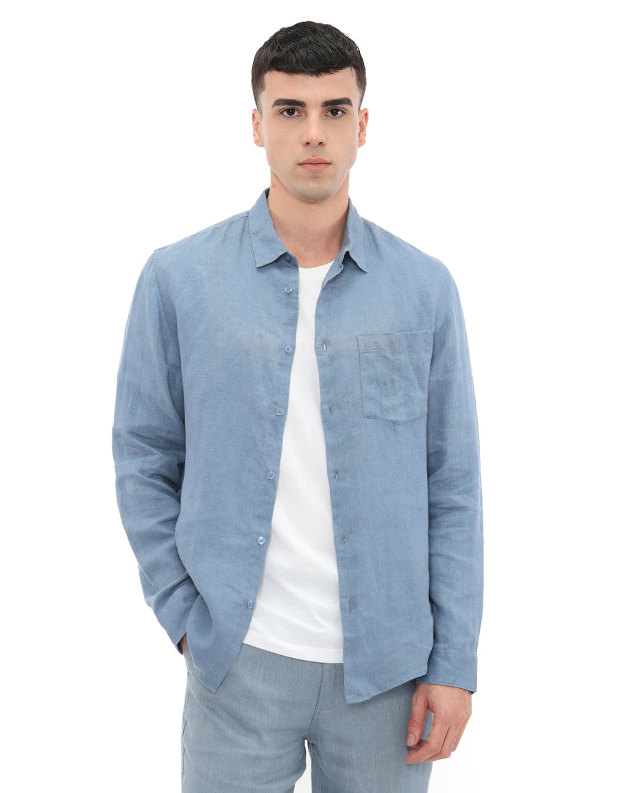 Regular Fit Shirt - Blue