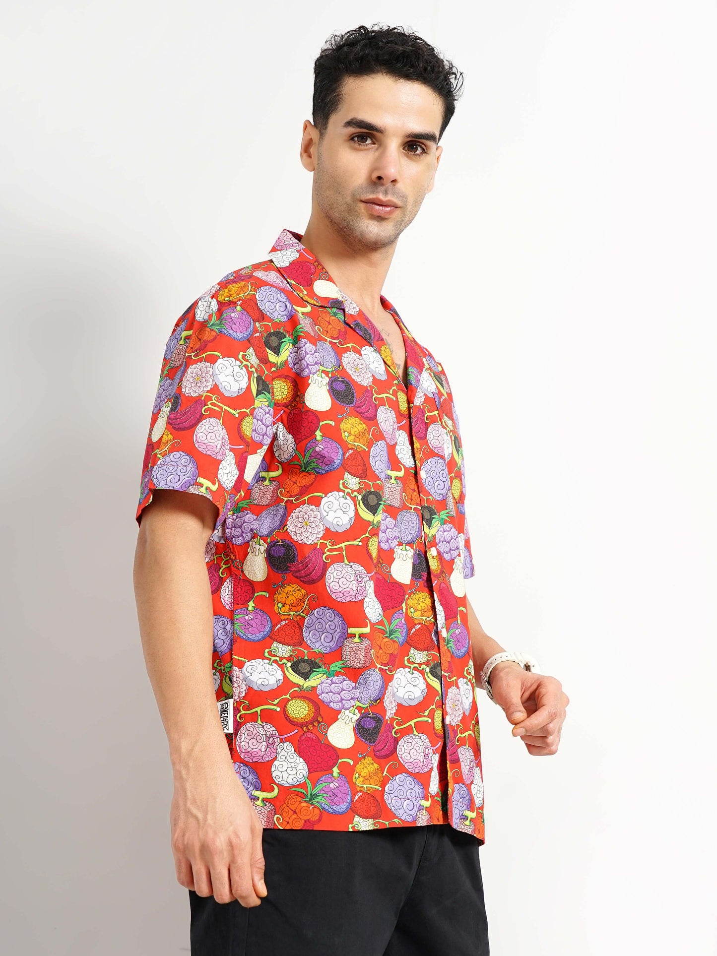 Celio One - Piece Regular Fit Cotton Red Shirt