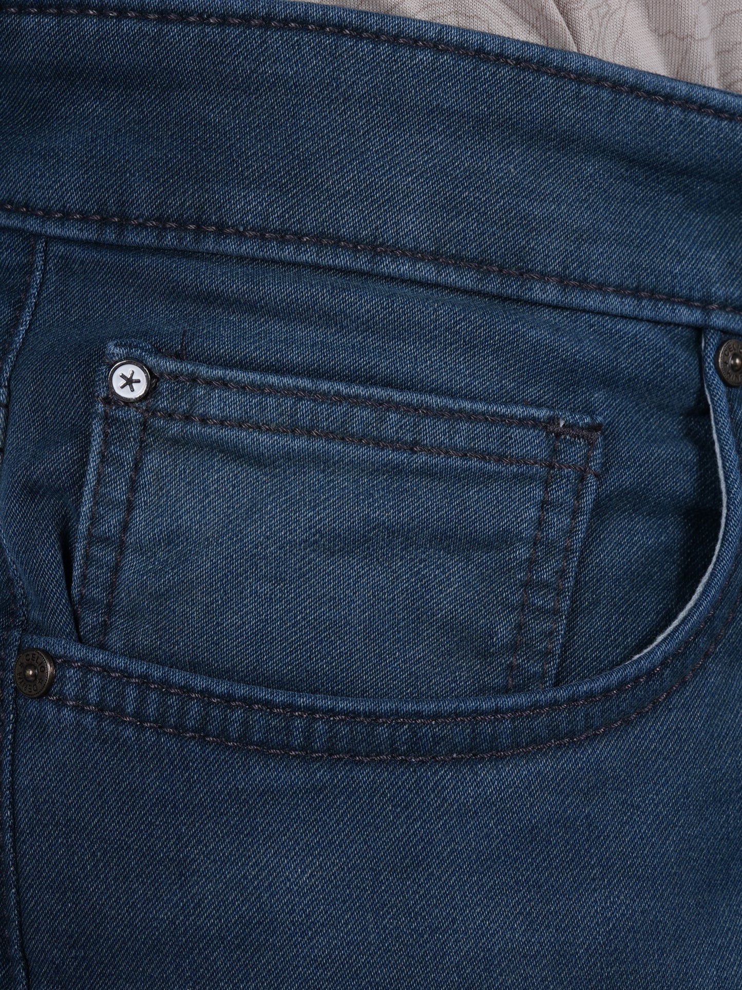 Celio* Cotton Skinny Fit Blue Jean