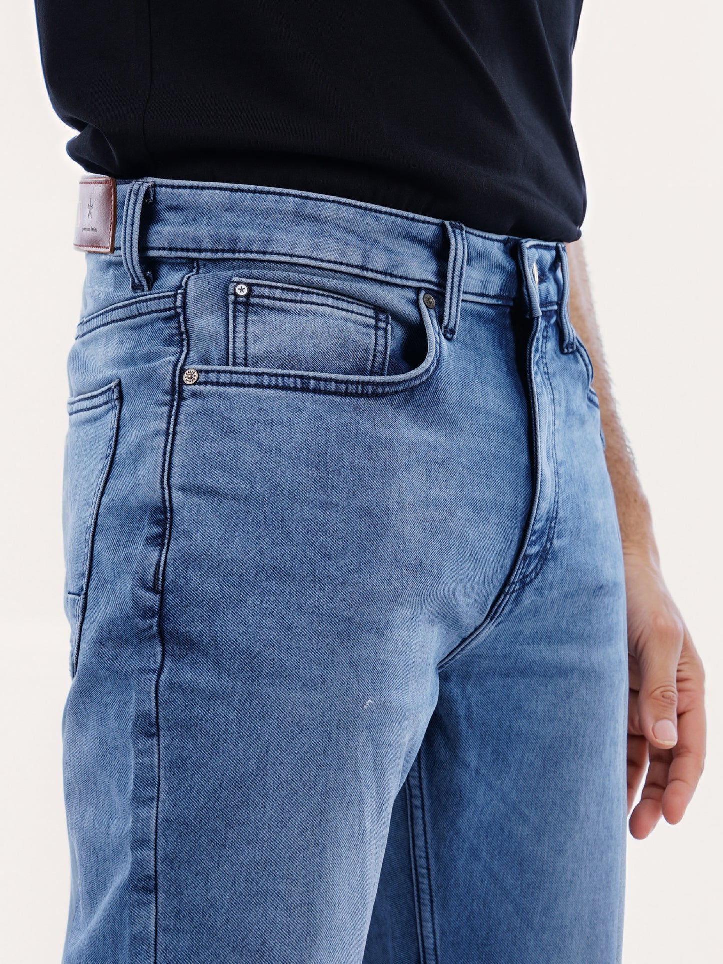 Celio* Poly-Cotton Bootcut Blue Jean