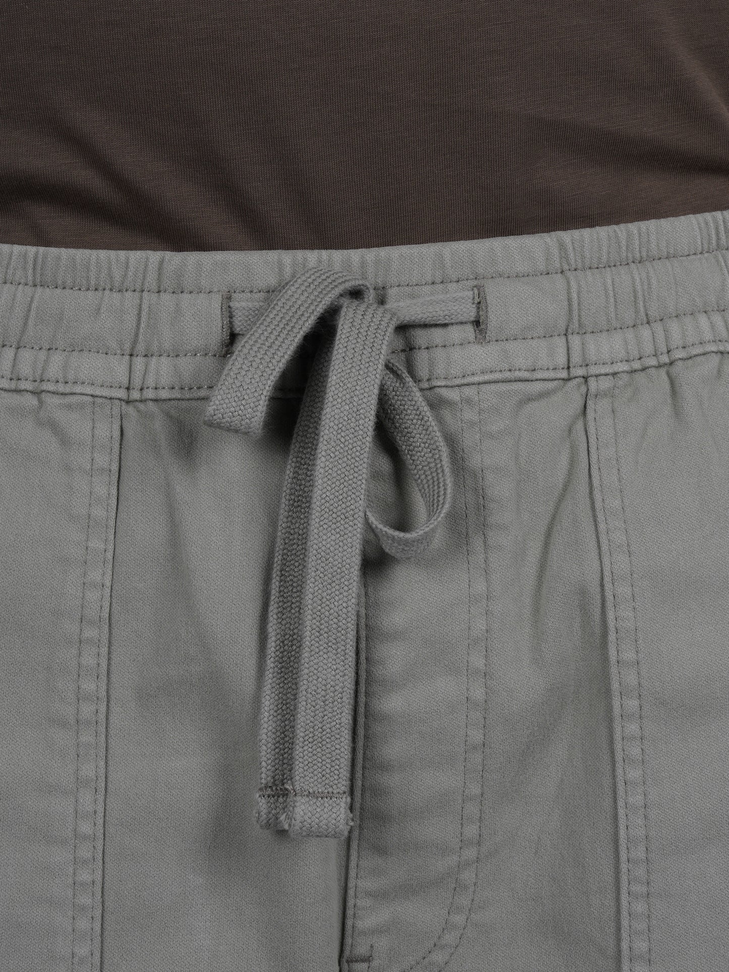 Celio* Cotton Straight Fit Olive Cargo