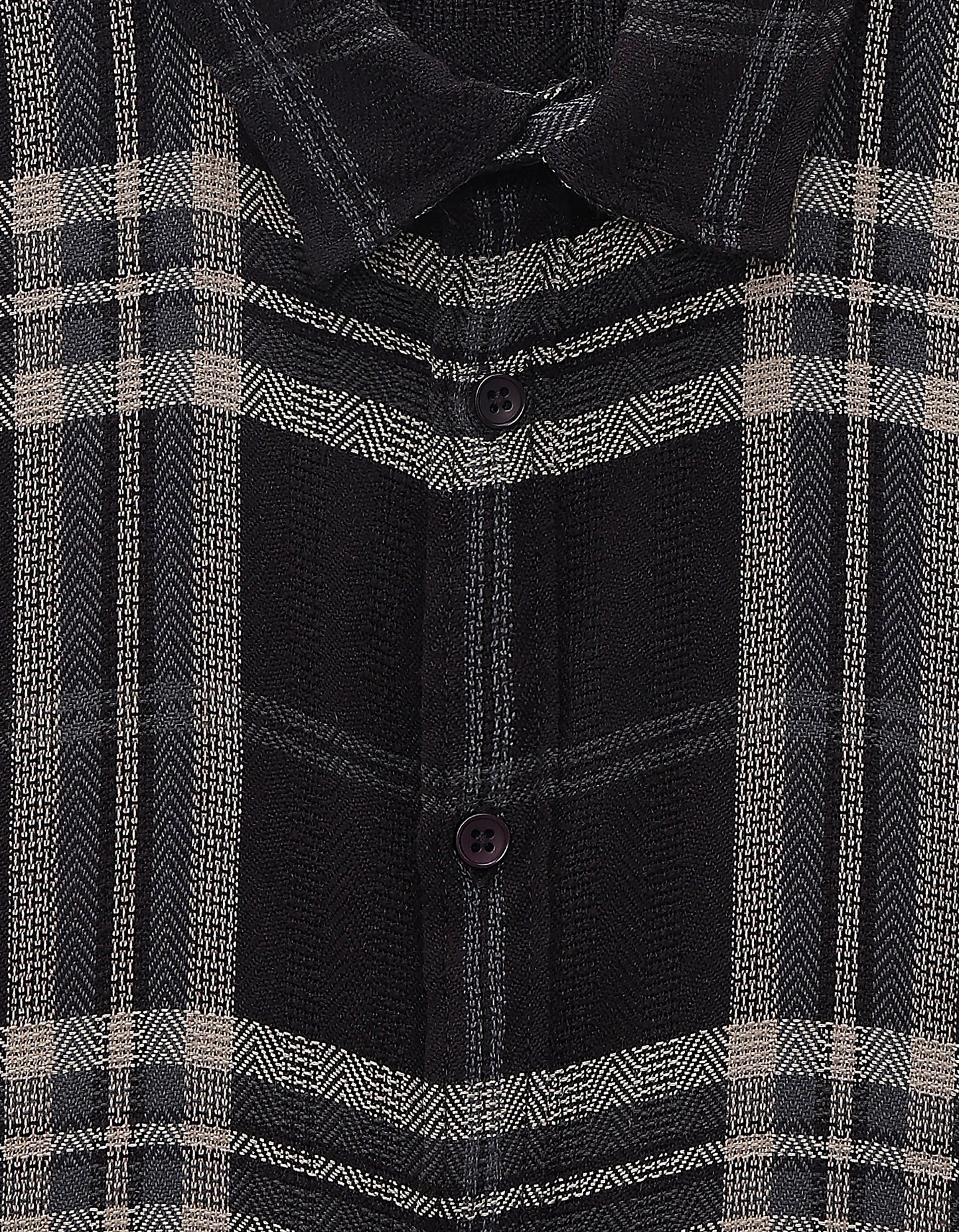 Celio* Men Purple Checked Regular Fit Polyester Shirts