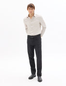 Loose Fit 100% Cotton Jeans - Washed Black