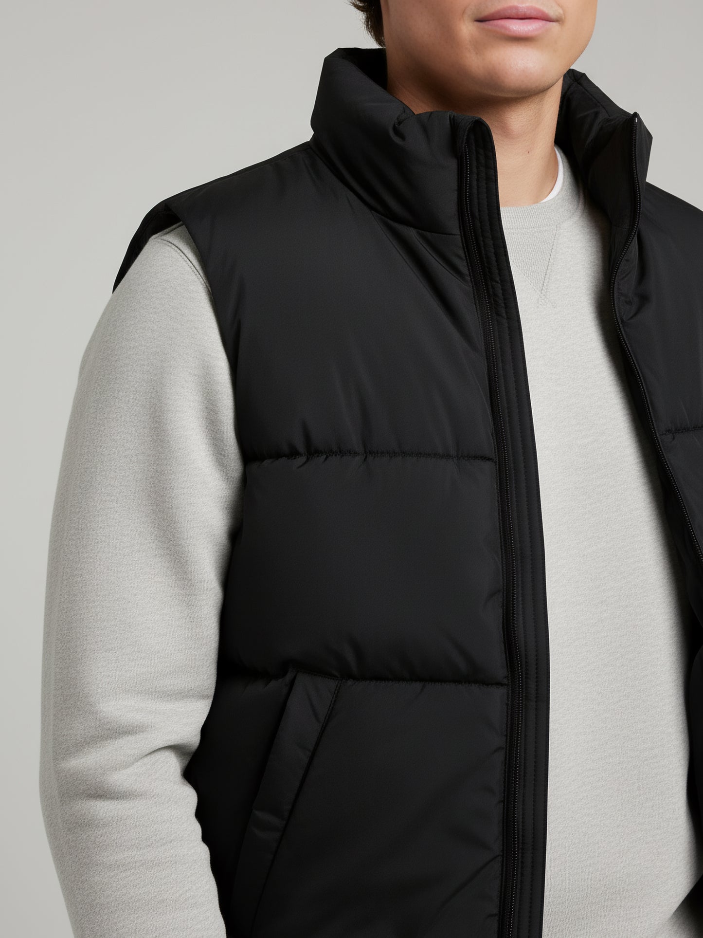 Celio* Men Black Solid Regular Fit Polyester Jackets