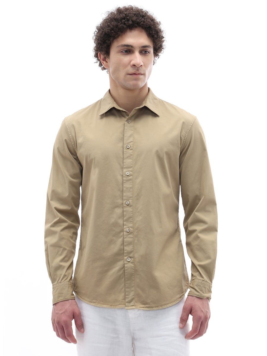 Regular Fit Shirt - Brown