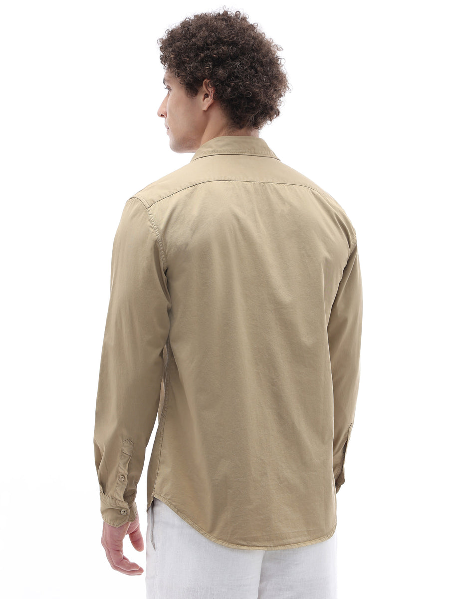 Regular Fit Shirt - Brown