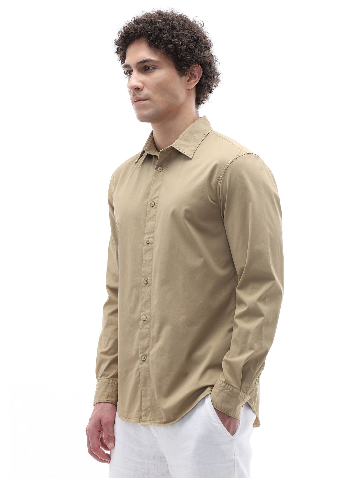 Regular Fit Shirt - Brown