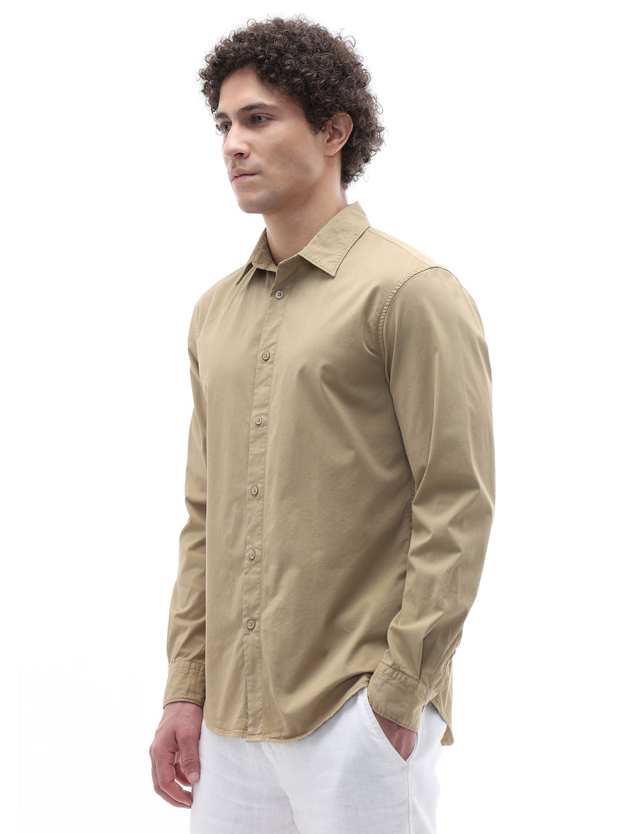 Regular Fit Shirt - Brown