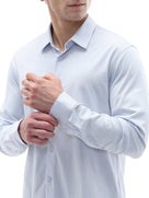 Regular Fit 100% Cotton Shirt - Blue