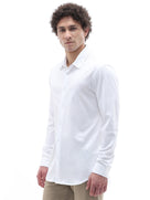 Regular Fit 100% Cotton Shirt - White