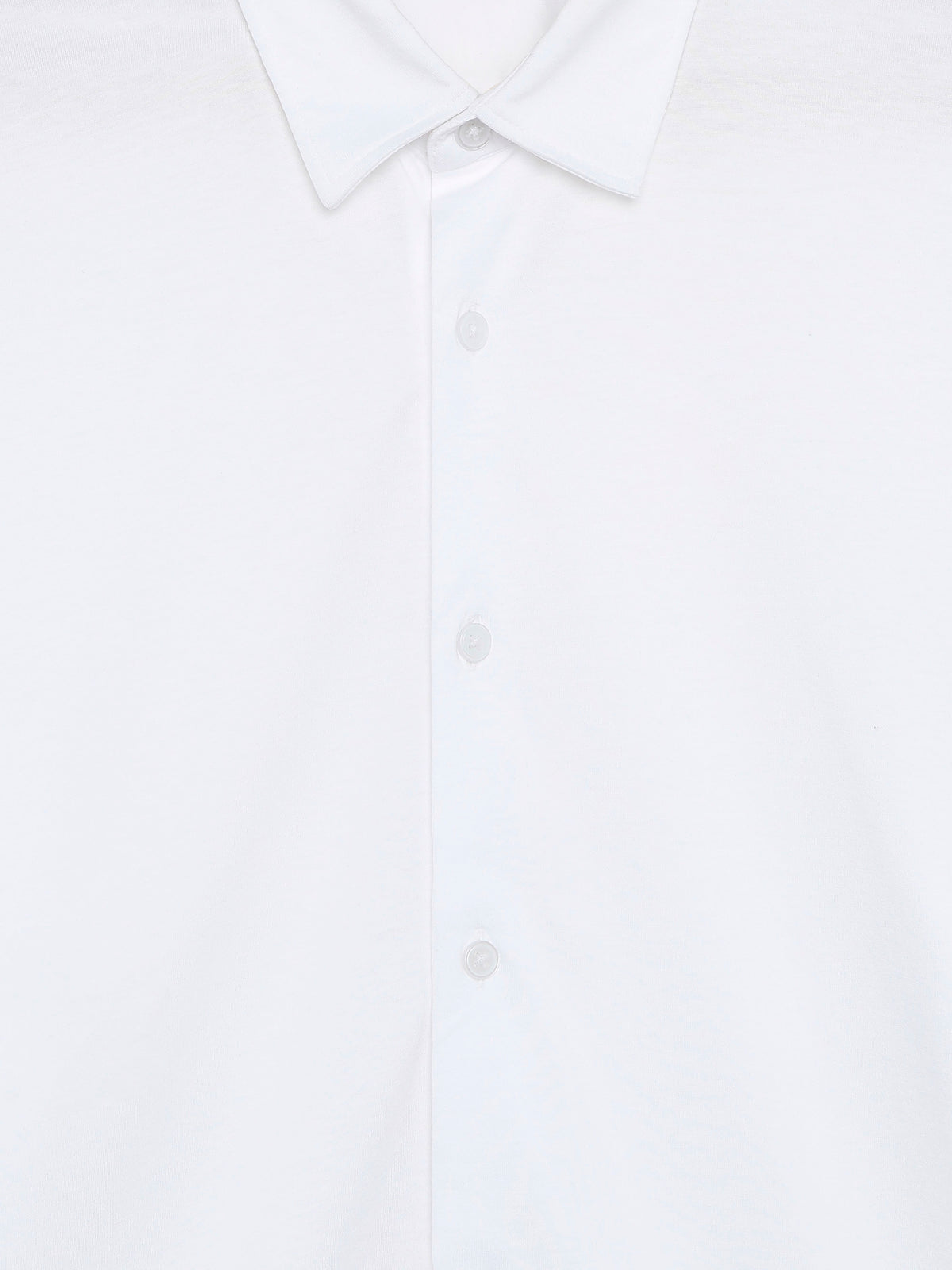 Regular Fit 100% Cotton Shirt - White