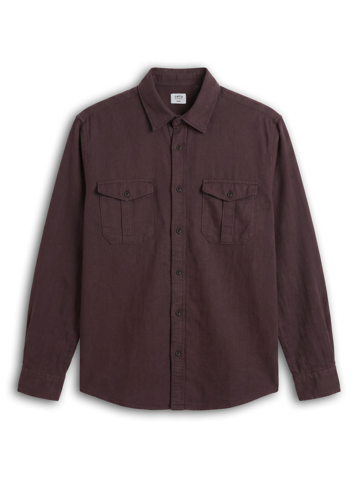 Regular Fit Shirt - Brown