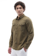 Regular Fit Shirt - Olive Green