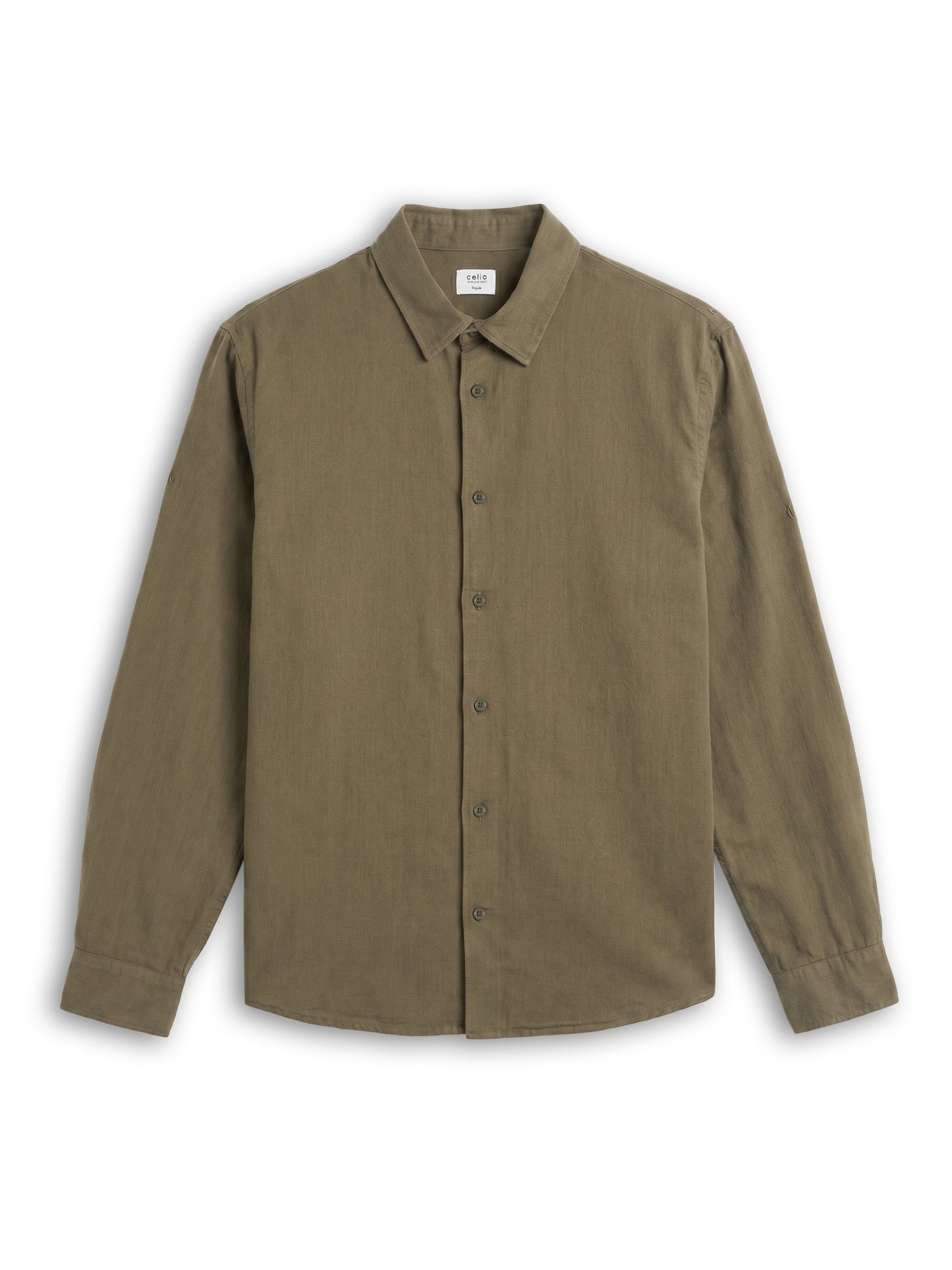 Regular Fit Shirt - Olive Green
