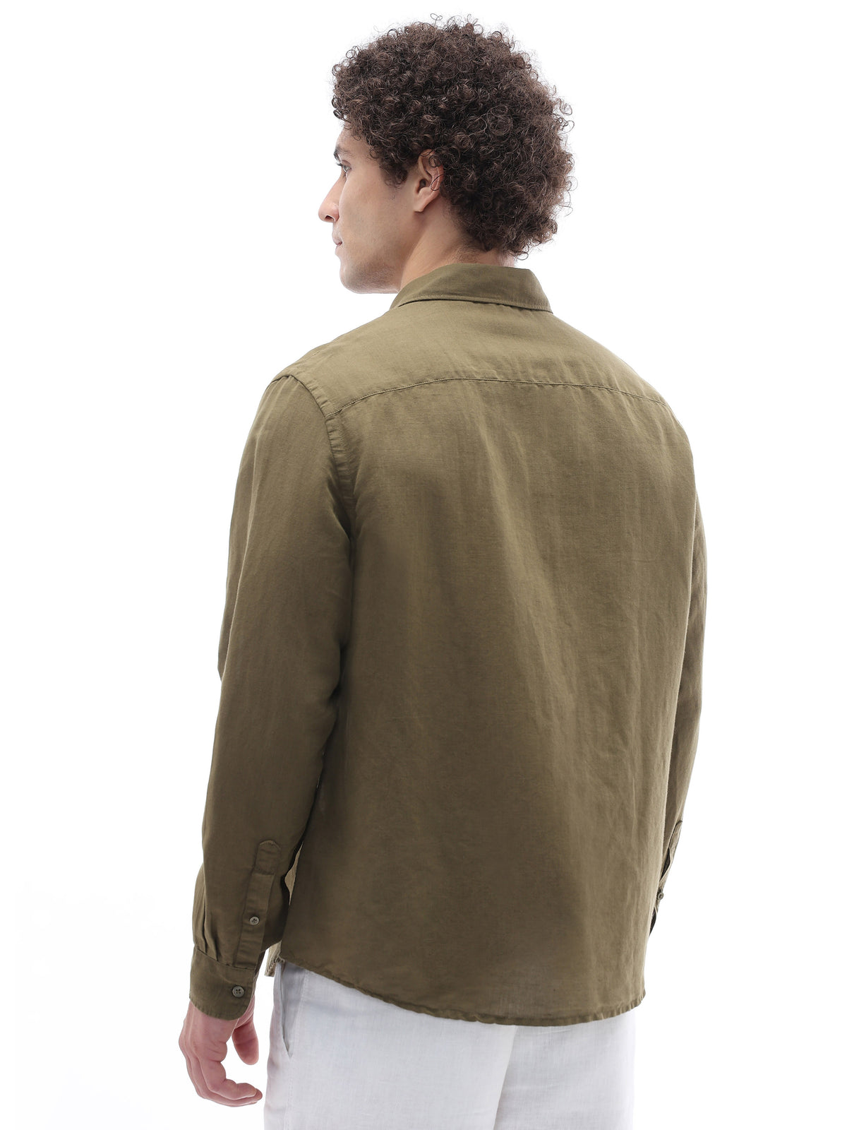 Regular Fit Shirt - Olive Green