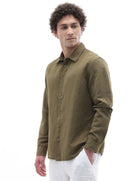 Regular Fit Shirt - Olive Green