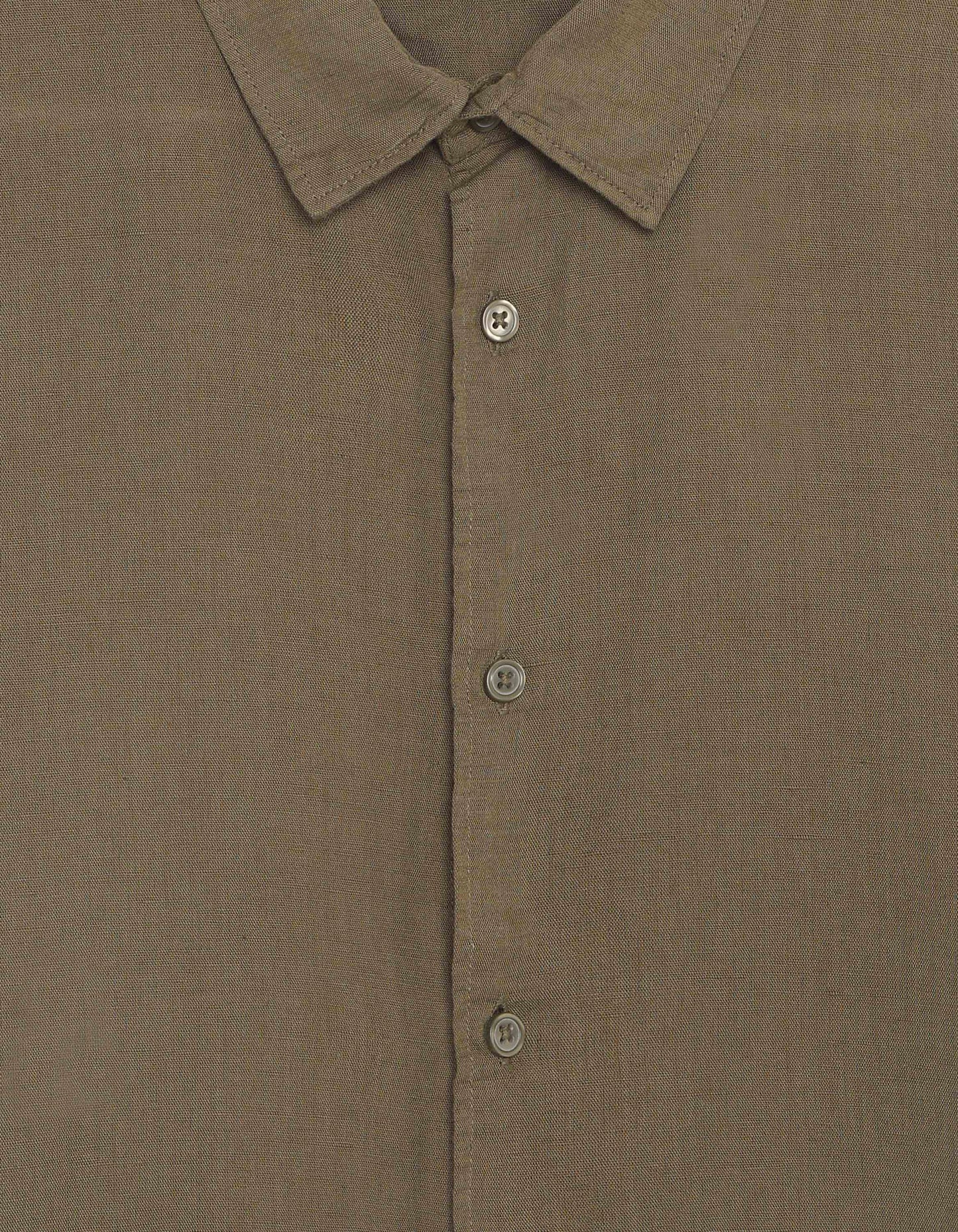 Regular Fit Shirt - Olive Green
