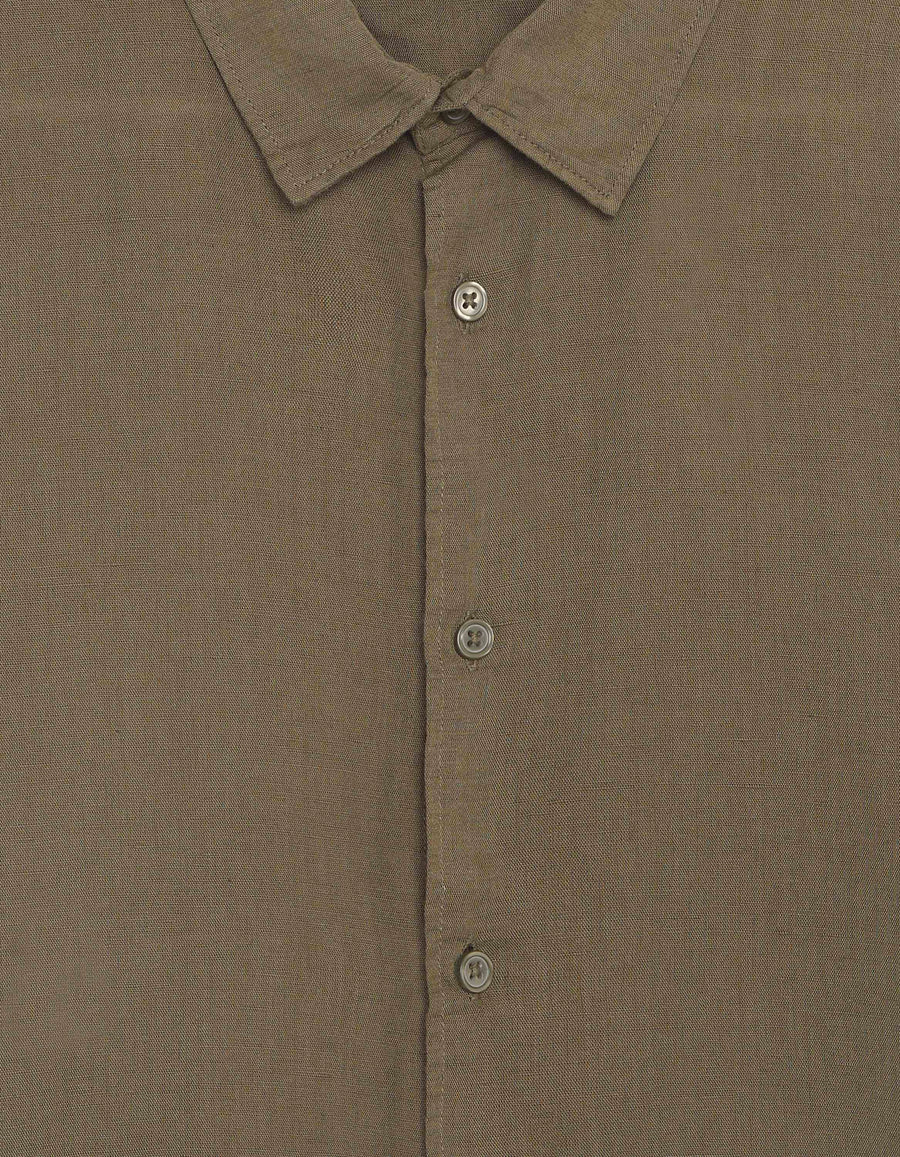 Regular Fit Shirt - Olive Green