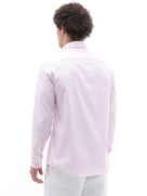 Slim Fit 100% Cotton Shirt - Pink