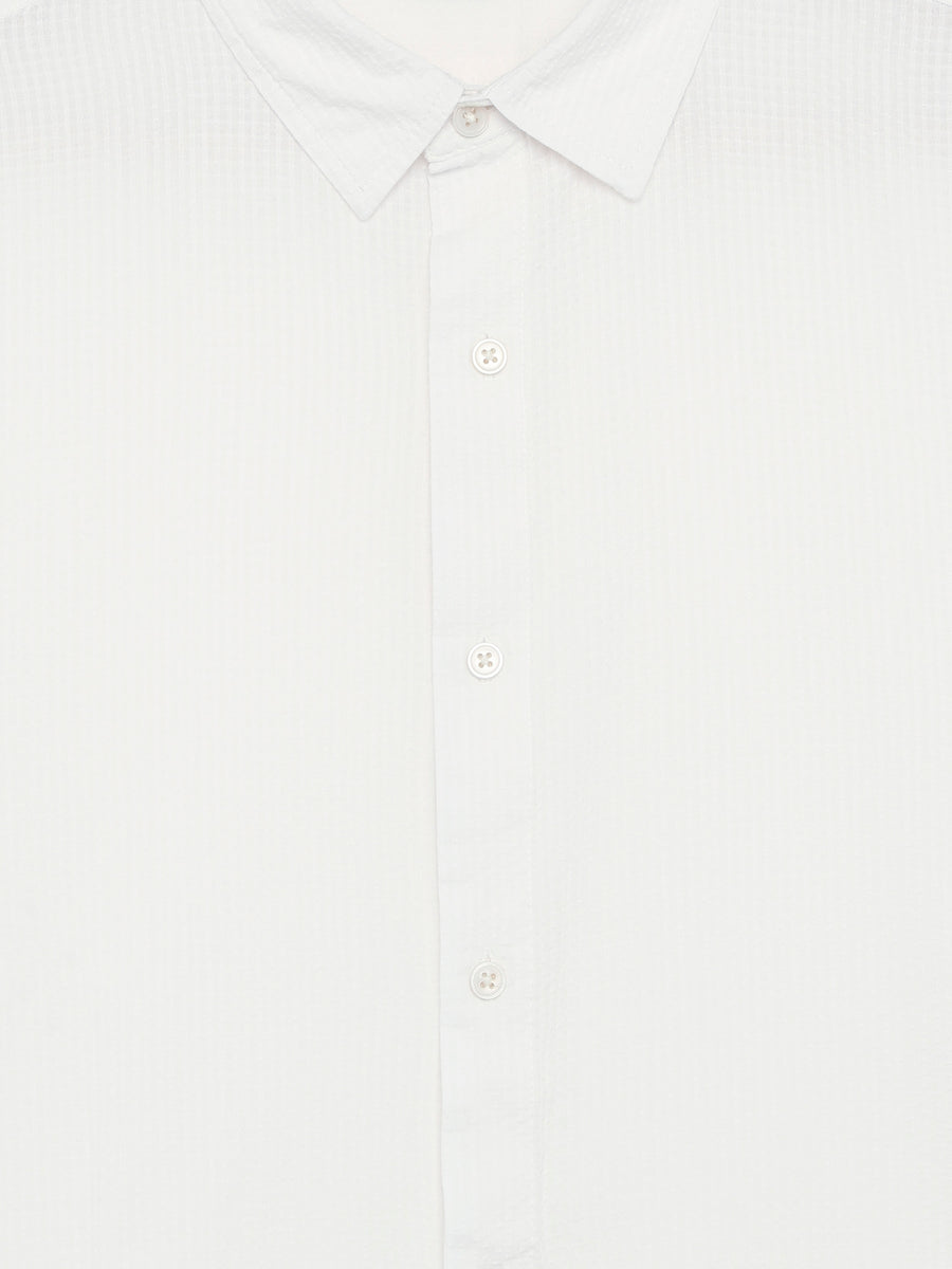 Regular Fit Textured Shirt - Off White