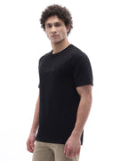 Regular Fit 100% Cotton T-Shirt - Black