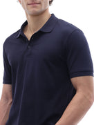 Straight Fit 100% Cotton T-Shirt - Navy Blue