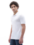 Straight Fit 100% Cotton T-Shirt - White