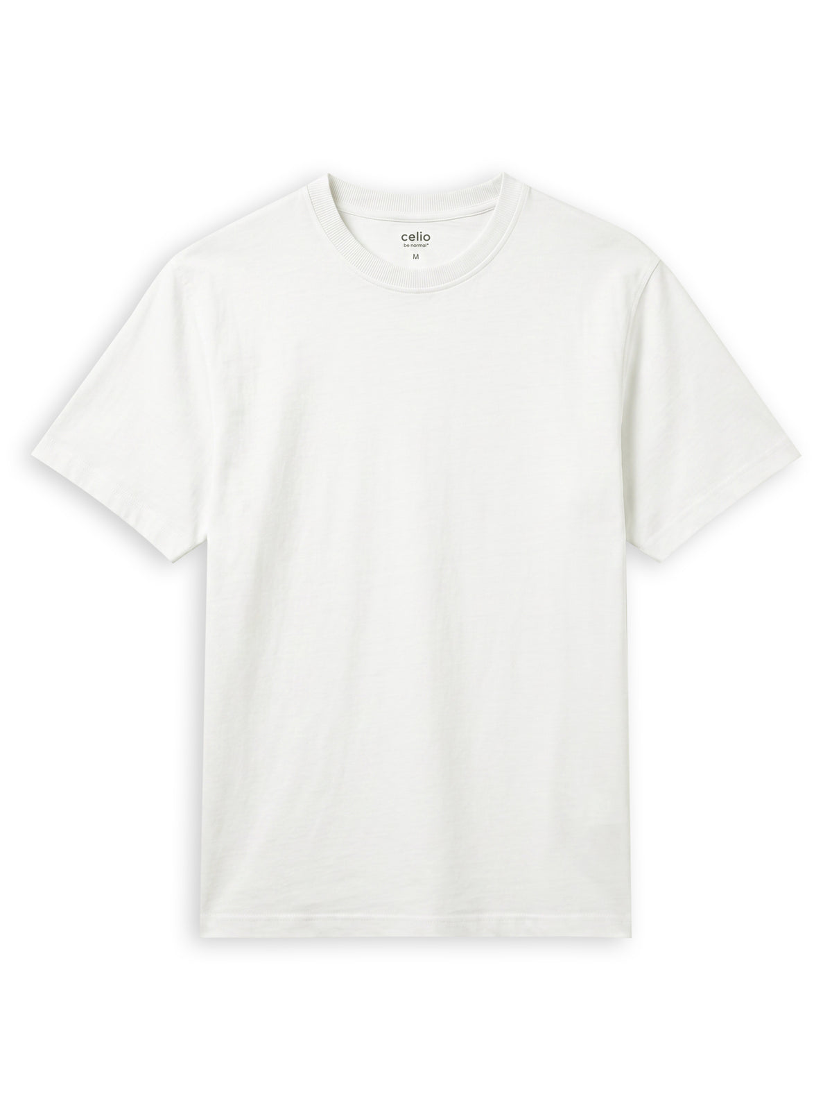 Regular Fit 100% Cotton T-Shirt - Off White