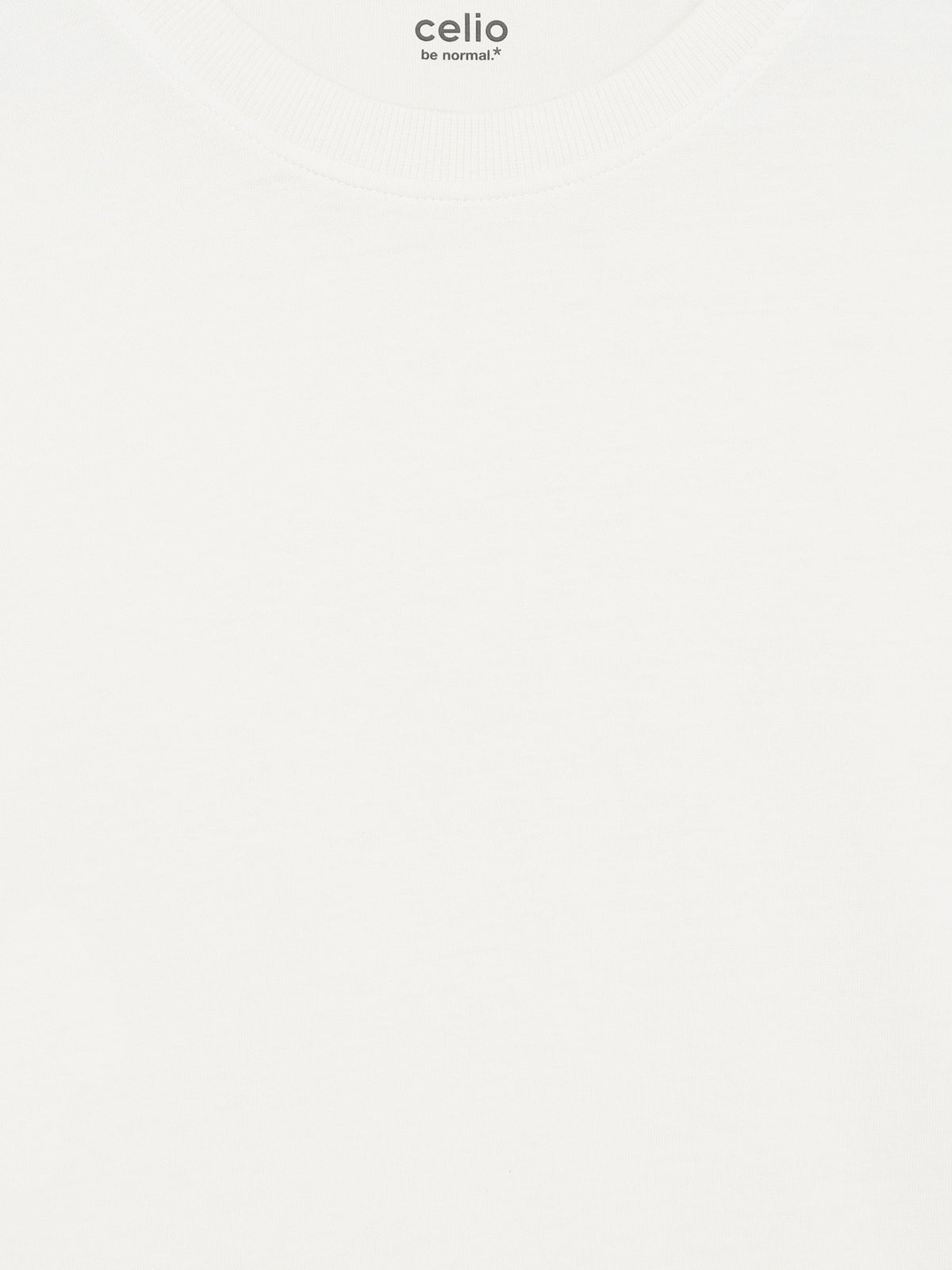Regular Fit 100% Cotton T-Shirt - Off White