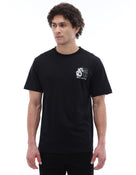 Boxy Fit 100% Cotton T-Shirt - Black