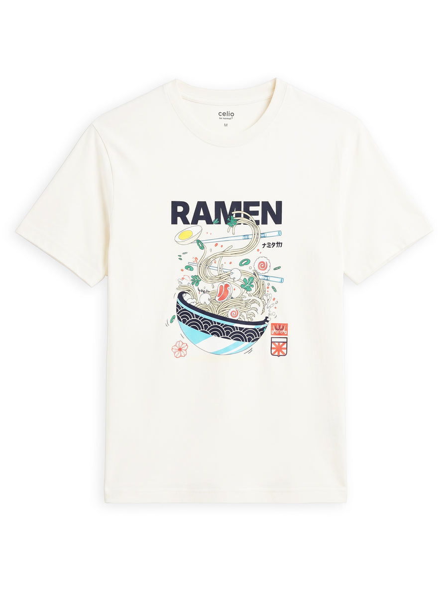 Boxy Fit T-Shirt - Off White