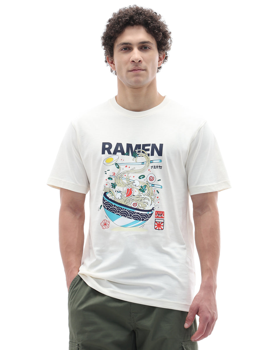 Boxy Fit T-Shirt - Off White