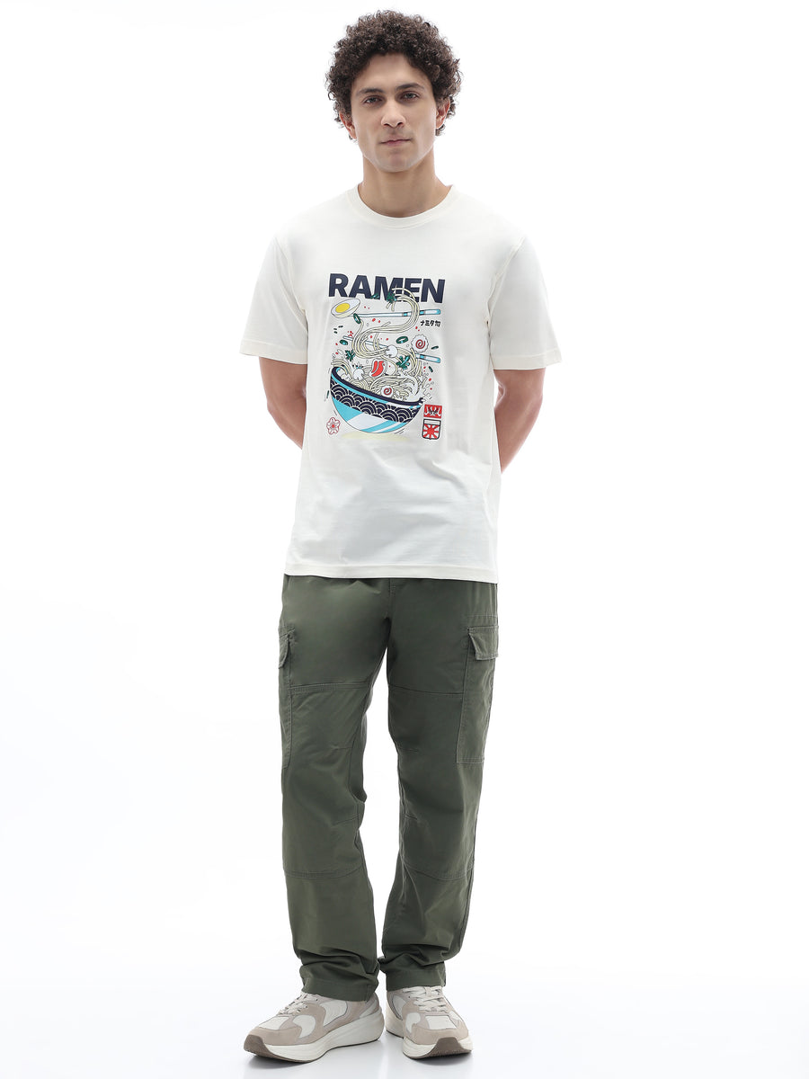 Boxy Fit T-Shirt - Off White