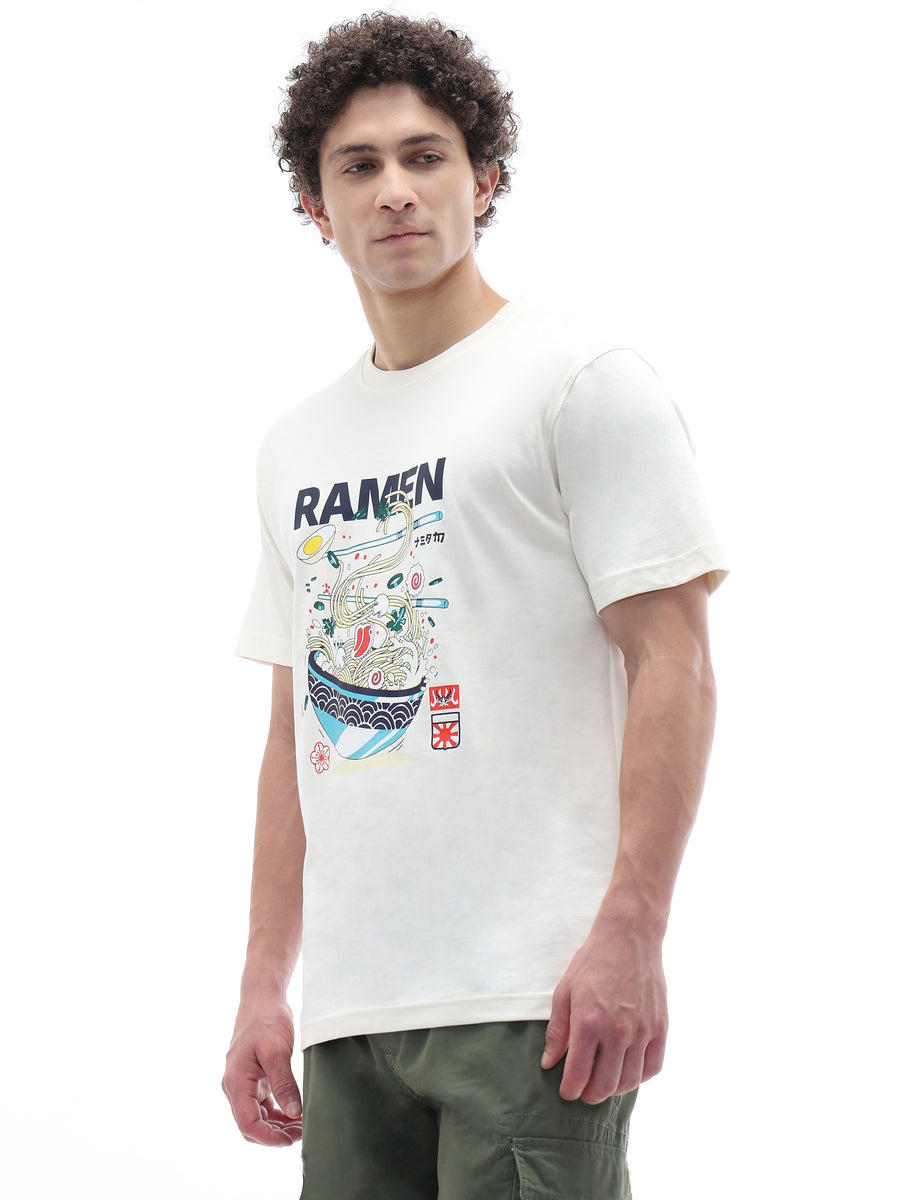 Boxy Fit T-Shirt - Off White