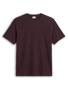 Regular Fit Structured T-Shirt - Brown