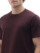 Regular Fit Structured T-Shirt - Brown