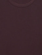 Regular Fit Structured T-Shirt - Brown