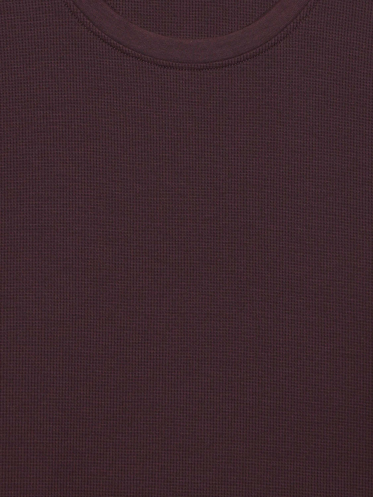 Regular Fit Structured T-Shirt - Brown